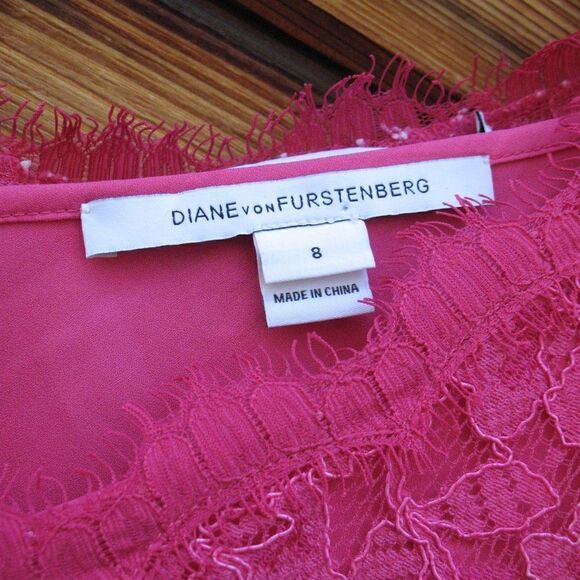 Diane Von Furstenberg Luella Lace Dress - Picture 8 of 10